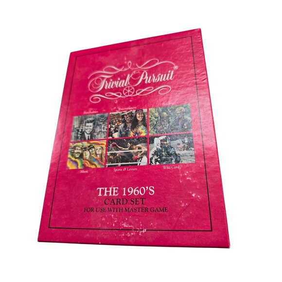 Trivial Pursuit 1960s Card Set For Master Game Edition - Picture 7 of 7